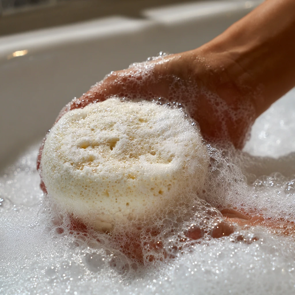 Bodycare Foamy Sponge – private label cosmetic