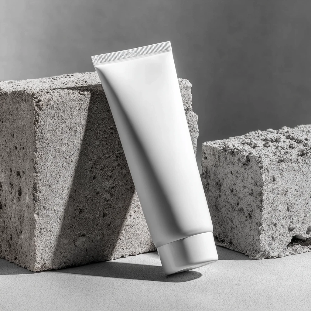 Skincare Tube Concrete New PvccQbu  – private label cosmetic